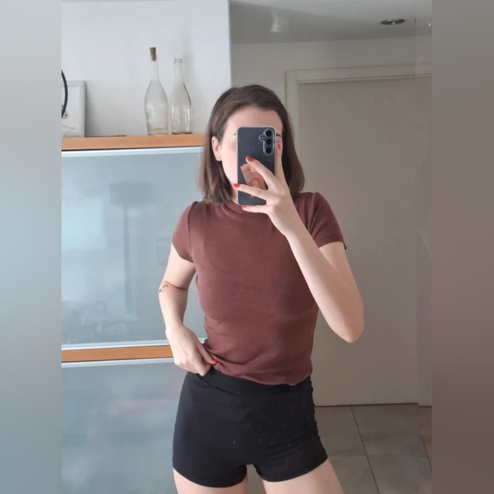 Brandy Melville Brown Tank Top, S